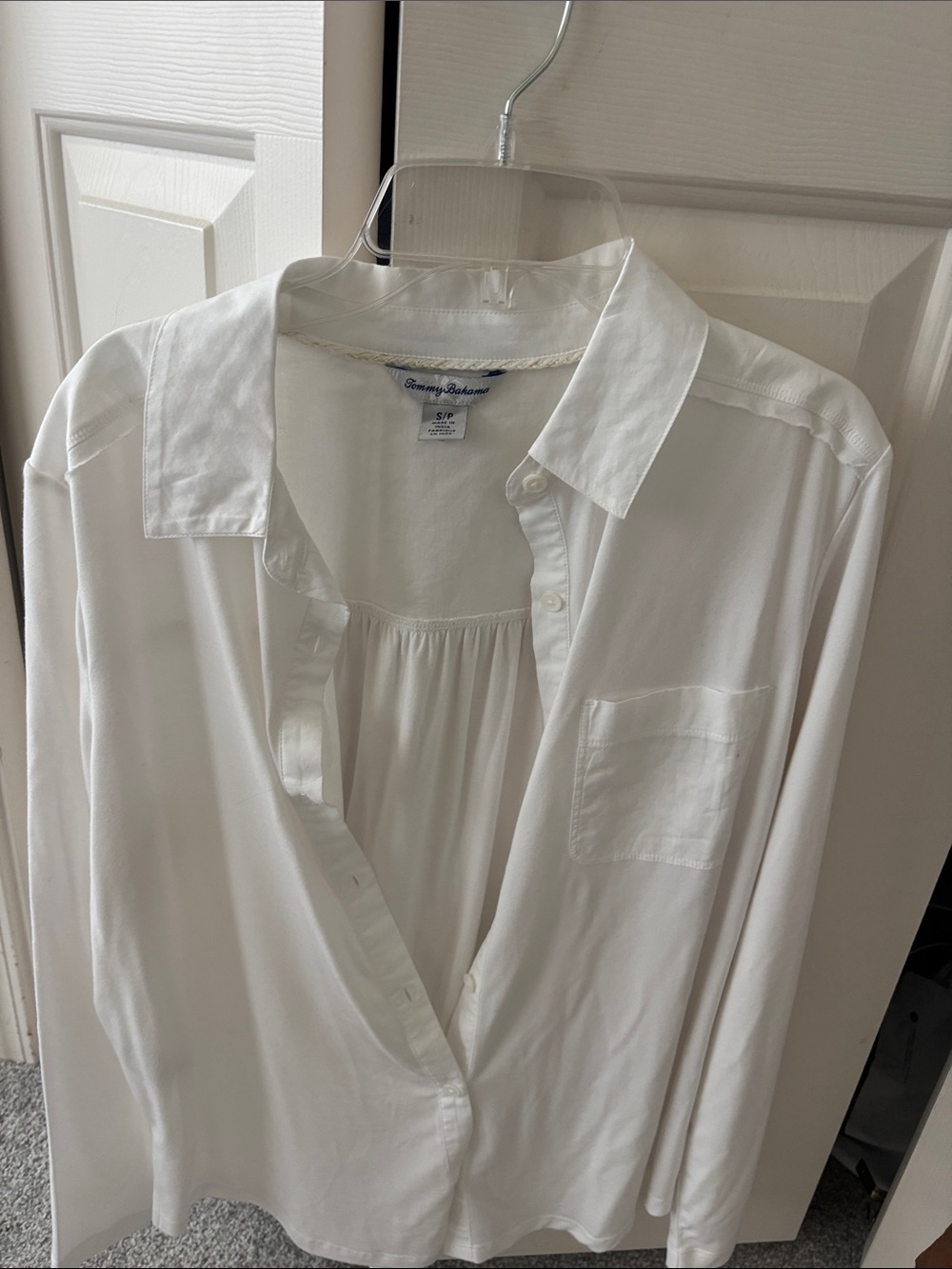 Tommy Bahama White Relaxed Button-Up Shirt